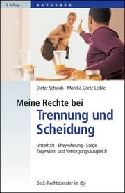 Cover von Meine Rechte bei Trennung und Scheidung