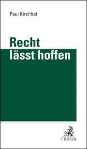 Cover von Recht lässt hoffen