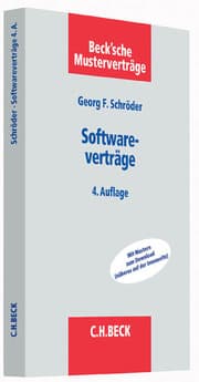 Cover von Softwareverträge