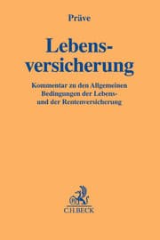 Cover von Lebensversicherung