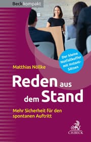 Cover von Reden aus dem Stand