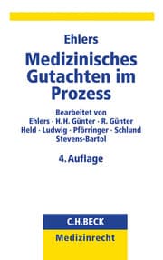 Cover von Medizinisches Gutachten im Prozess