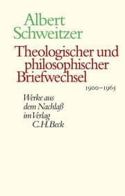Cover von Theologischer und philosophischer Briefwechsel 1900-1965