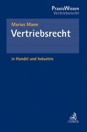Cover von Vertriebsrecht in Handel und Industrie