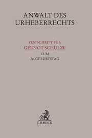 Cover von Anwalt des Urheberrechts