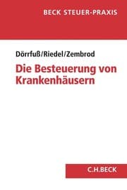 Cover von Die Besteuerung von Krankenhäusern