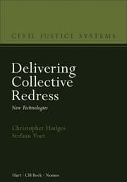 Cover von Delivering Collective Redress