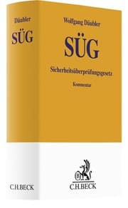 Cover von Sicherheitsüberprüfungsgesetz. SÜG