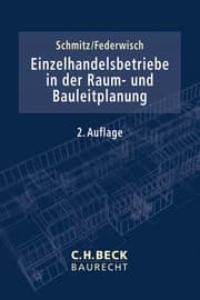 Cover von Einzelhandelsbetriebe in der Raum- und Bauleitplanung