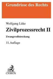 Cover von Zivilprozessrecht II