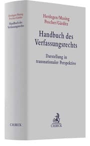 Cover von Handbuch des Verfassungsrechts
