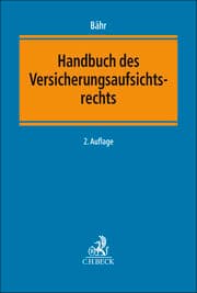 Cover von Handbuch des Versicherungsaufsichtsrechts