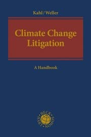 Cover von Climate Change Litigation