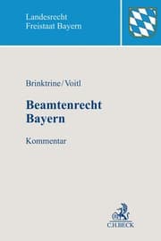 Cover von Beamtenrecht Bayern