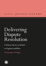 Cover von Delivering Dispute Resolution