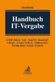 Cover von Handbuch IT-Vergabe