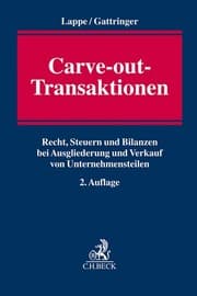 Cover von Carve-out-Transaktionen