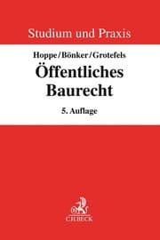 Cover von Öffentliches Baurecht