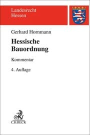 Cover von Hessische Bauordnung (HBO)