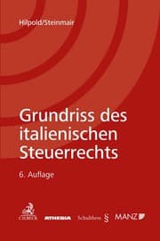 Cover von Grundriss des italienischen Steuerrechts