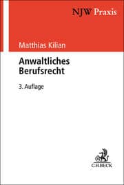 Cover von Anwaltliches Berufsrecht