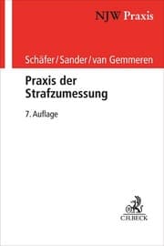 Cover von Praxis der Strafzumessung