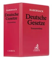 Cover von Deutsche Gesetze Hauptordner PVC 100 mm