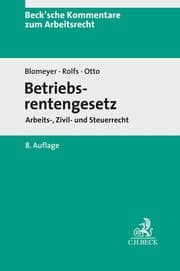 Cover von Betriebsrentengesetz. BetrAVG