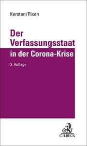 Cover von Der Verfassungsstaat in der Corona-Krise