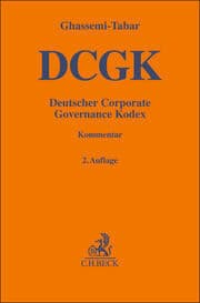 Cover von Deutscher Corporate Governance Kodex. DCGK