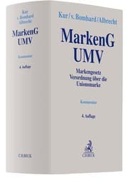 Cover von MarkenG - UMV