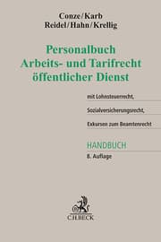 Cover von Personalbuch Arbeits- und Tarifrecht öffentlicher Dienst