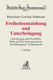 Cover von Freiheitsentziehung und Unterbringung
