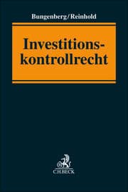 Cover von Investitionskontrollrecht