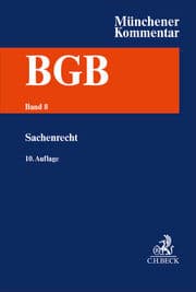 Cover von Münchener Kommentar zum Bürgerlichen Gesetzbuch Bd. 8: Sachenrecht §§ 854-1296, WEG, ErbbauRG