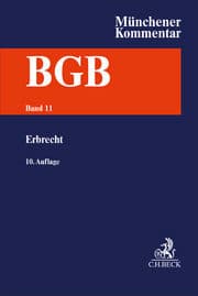 Cover von Münchener Kommentar zum Bürgerlichen Gesetzbuch Bd. 11: Erbrecht,§§ 1922-2385, §§ 27-35 BeurkG