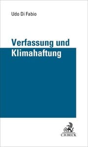Cover von Verfassung und Klimahaftung