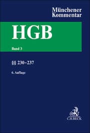 Cover von Münchener Kommentar zum Handelsgesetzbuch Band 3: Zweites Buch. Handelsgesellschaften und stille Gesellschaft. Dritter Abschnitt. Stille Gesellschaft §§ 230-237