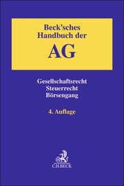 Cover von Beck'sches Handbuch der AG