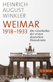 Cover von Weimar 1918-1933