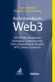 Cover von Rechtshandbuch Web3