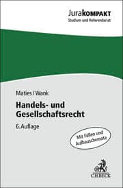 Cover von Handels- und Gesellschaftsrecht
