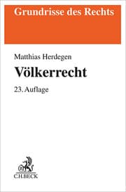 Cover von Völkerrecht