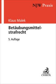 Cover von Betäubungsmittelstrafrecht