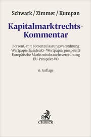 Cover von Kapitalmarktrechts-Kommentar