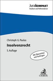 Cover von Insolvenzrecht
