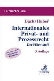 Cover von Internationales Privat- und Prozessrecht