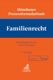 Cover von Münchener Prozessformularbuch Familienrecht