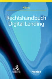 Cover von Rechtshandbuch Digital Lending