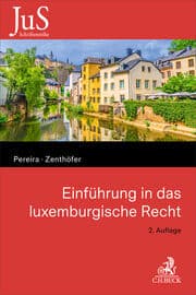 Cover von Einführung in das luxemburgische Recht